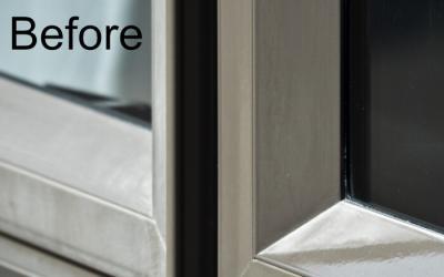 How to restore faded aluminium joinery and protect from UV fading