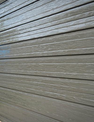 Side view after product applied showing deep gloss