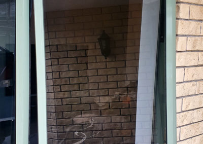 Window frame after restoration