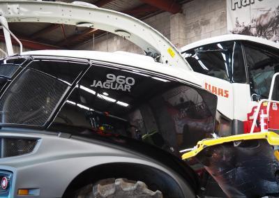 Right side and rear after coating paint and plastics