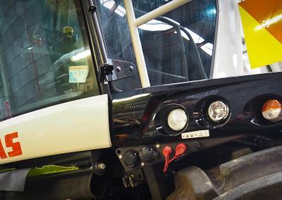 Front left and livery after coating applied - showing depth and gloss